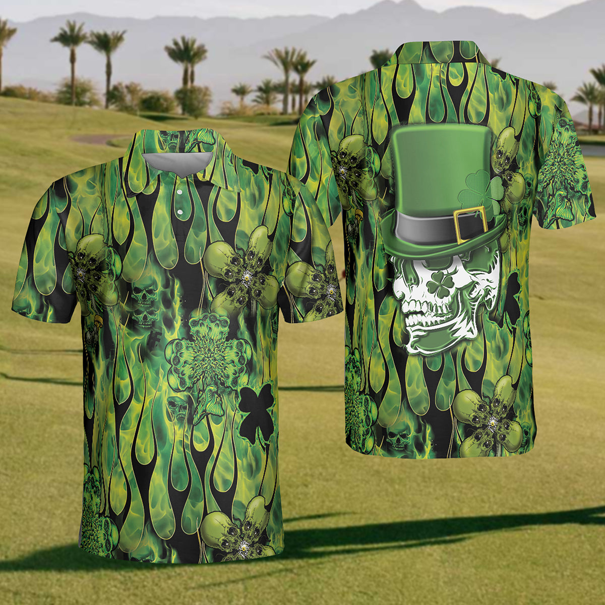 2024 Men st patrick's day golf polo shirt – cozypantsus